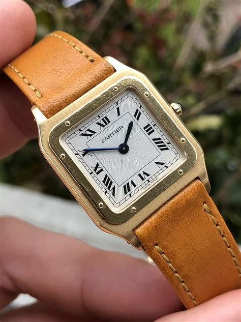 cartier santos mens watch replica|cartier santos dumont ultra thin.